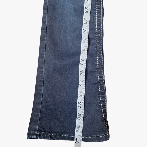 Hydraulic Jeans size 7/8 dark wash Y2K late 90s early 2000s - Picture 9 of 10